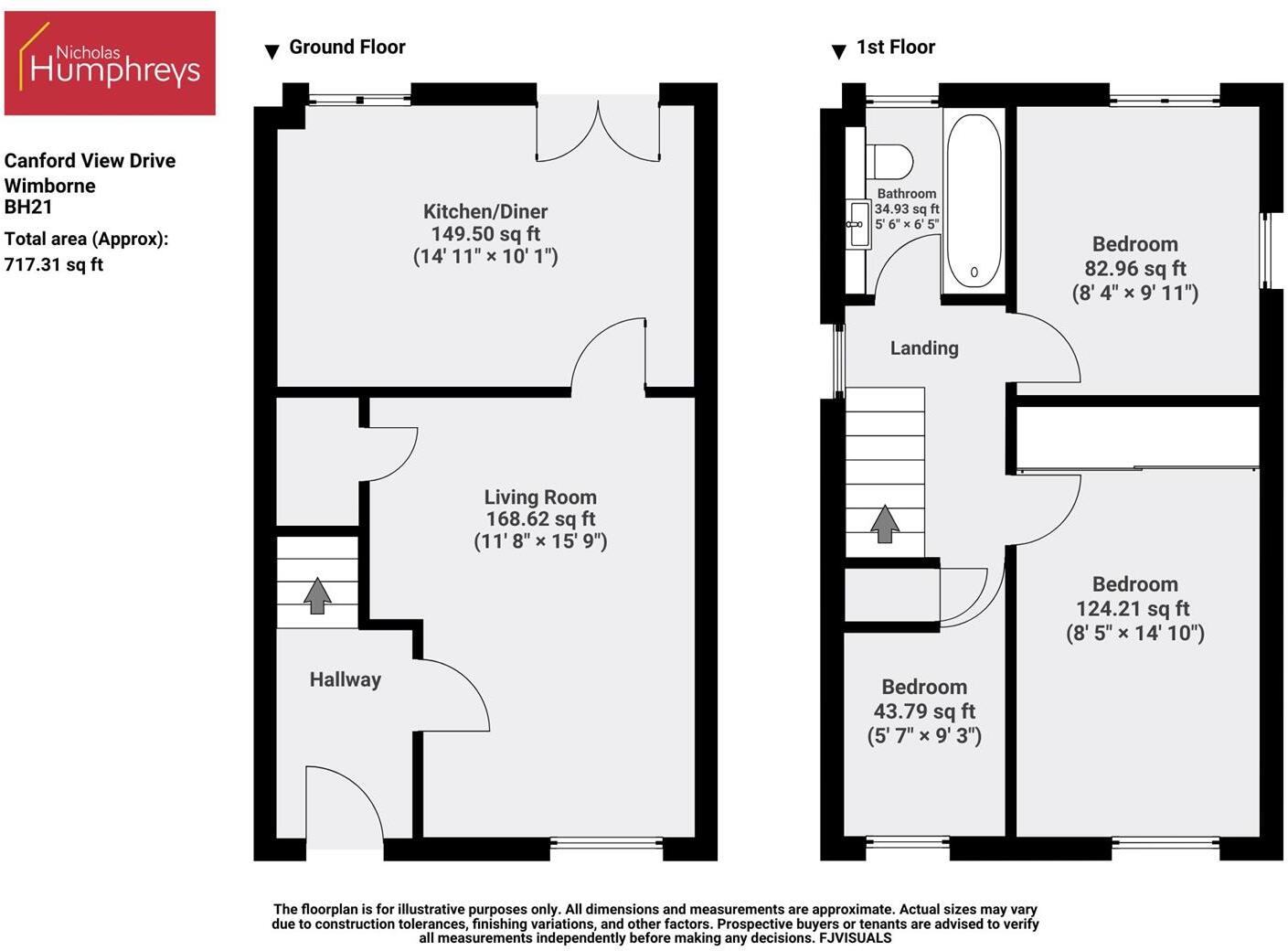 Canford View Drive, Wimborne floorplan