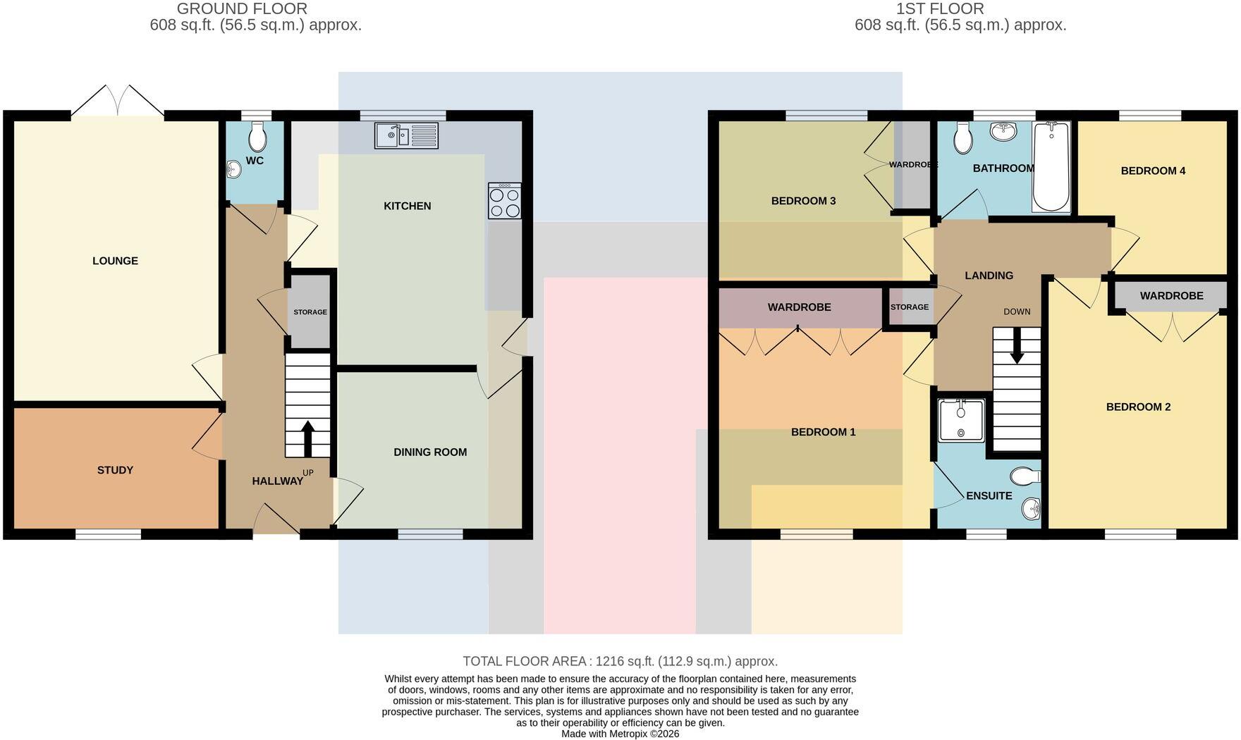 Wilde Court Radyr Cardiff CF15 8BF floorplan