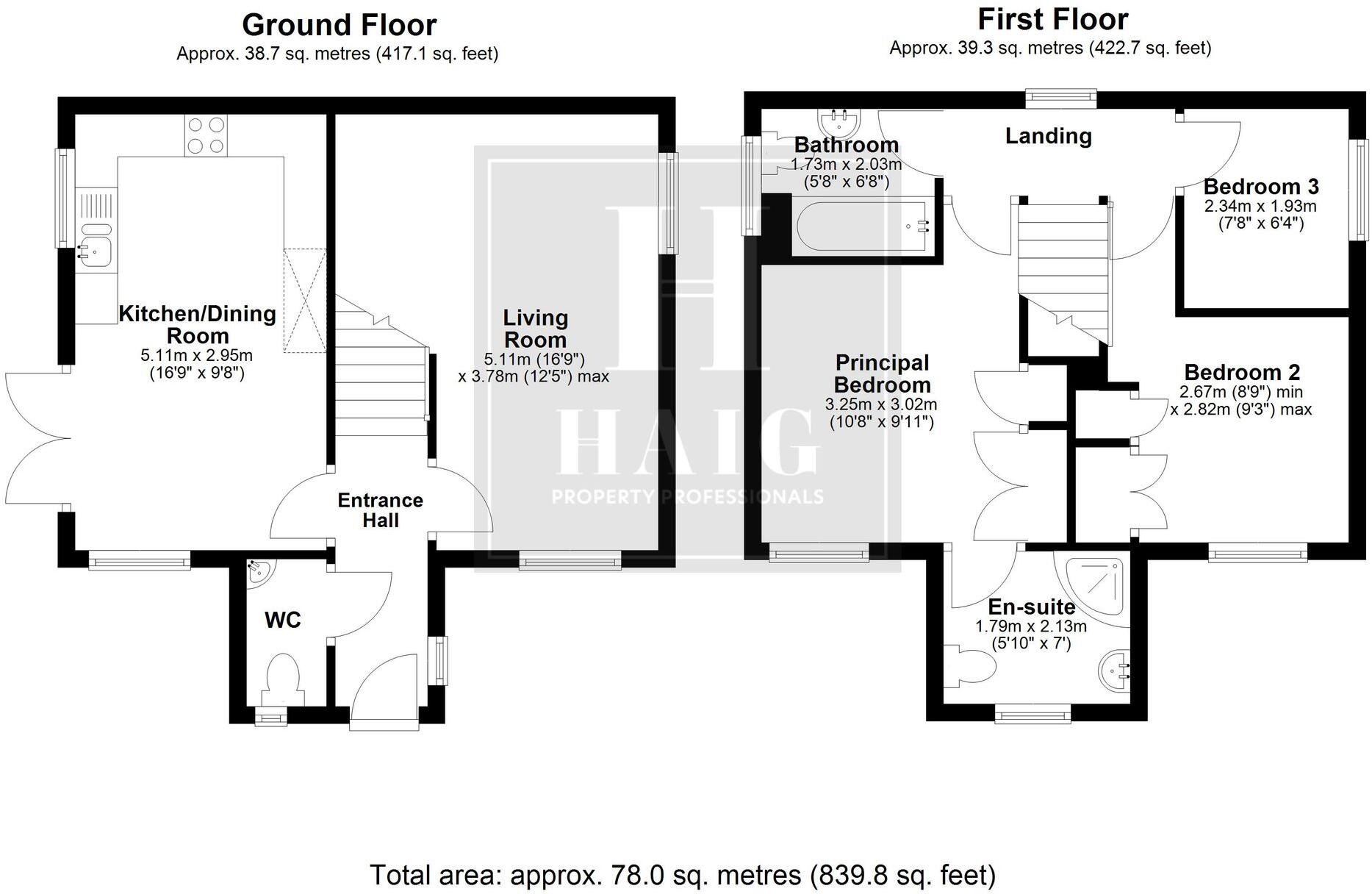 Anglesey Court, Great Holm, MK8 floorplan