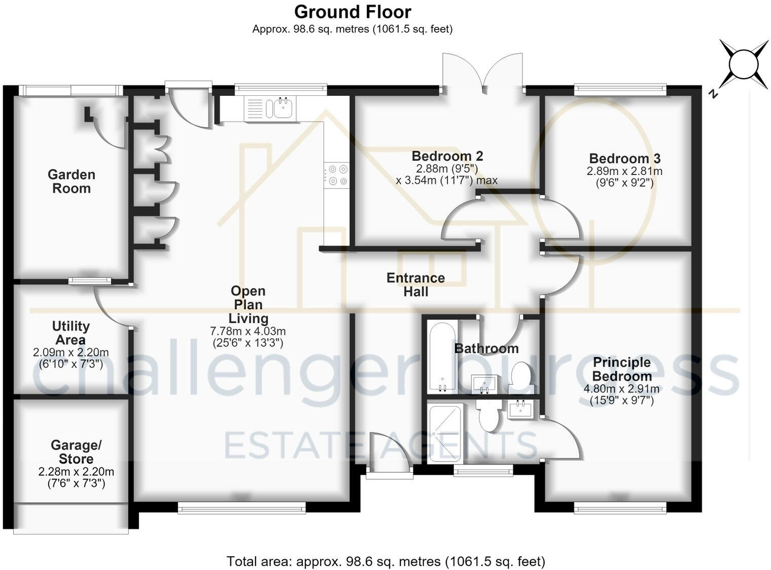 Waterside Park, Portishead, Bristol, BS20 8LL floorplan