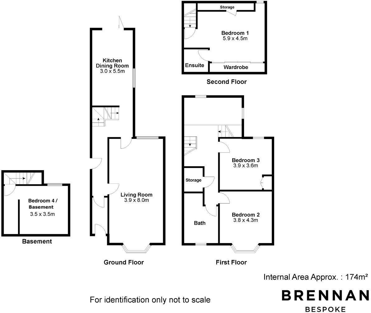 NN15 Broadway, Kettering floorplan