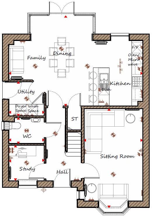 Roman Road 
Harpole, Northamptonshire, 
NN7 4HD floorplan