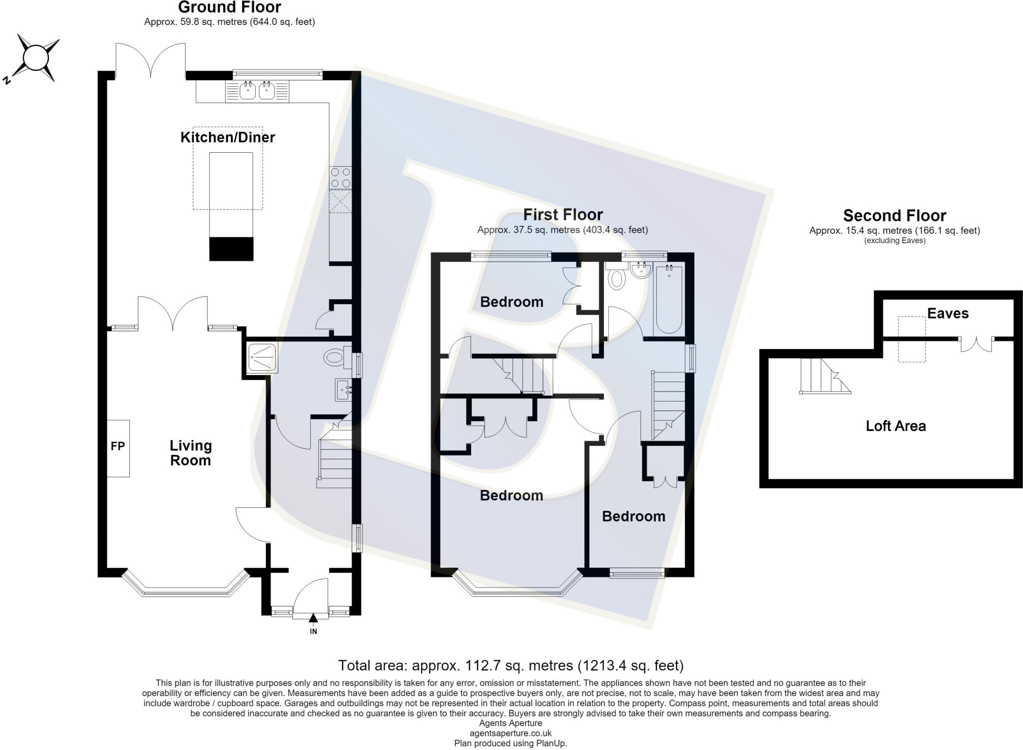 Hayes Drive, Rainham, RM13 floorplan