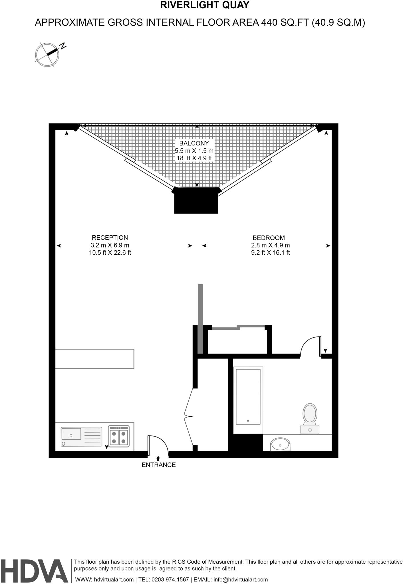 Riverlight Quay Nine Elms Lane SW11 floorplan