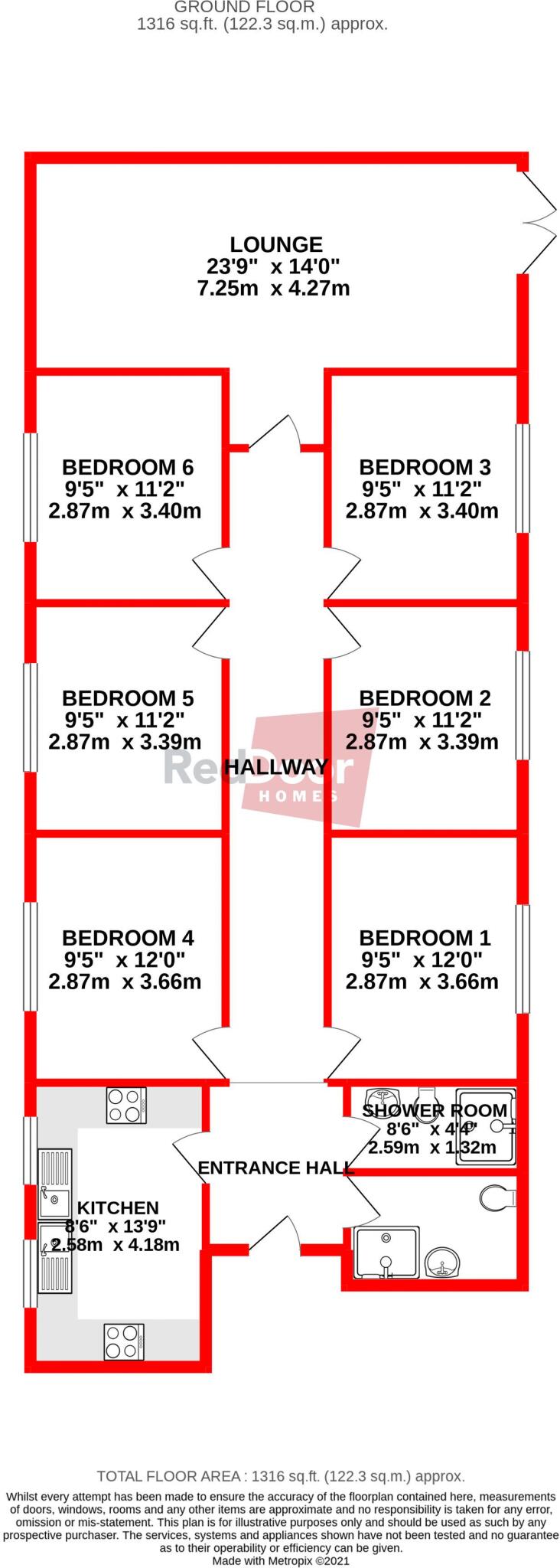 Longport, Canterbury floorplan