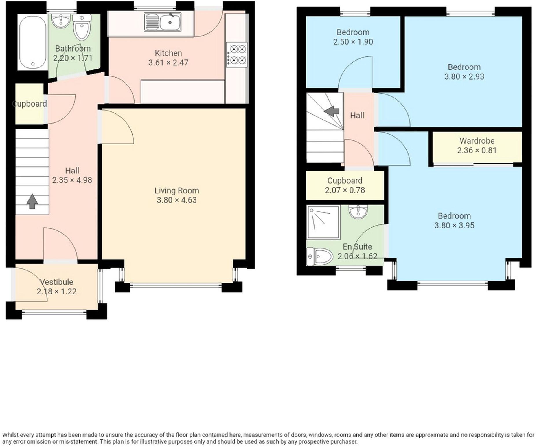 Randolph Drive, Clarkston, G76 floorplan