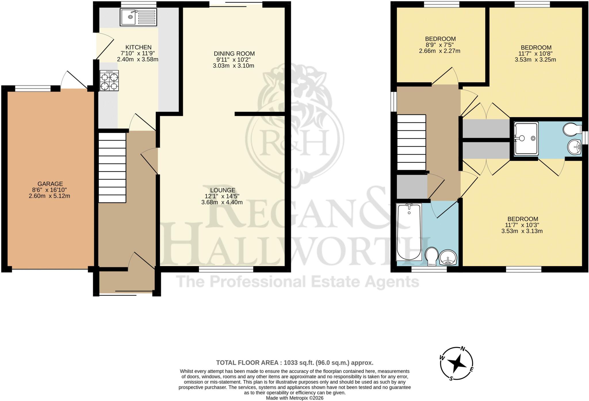 Langholm Close, Wigan floorplan