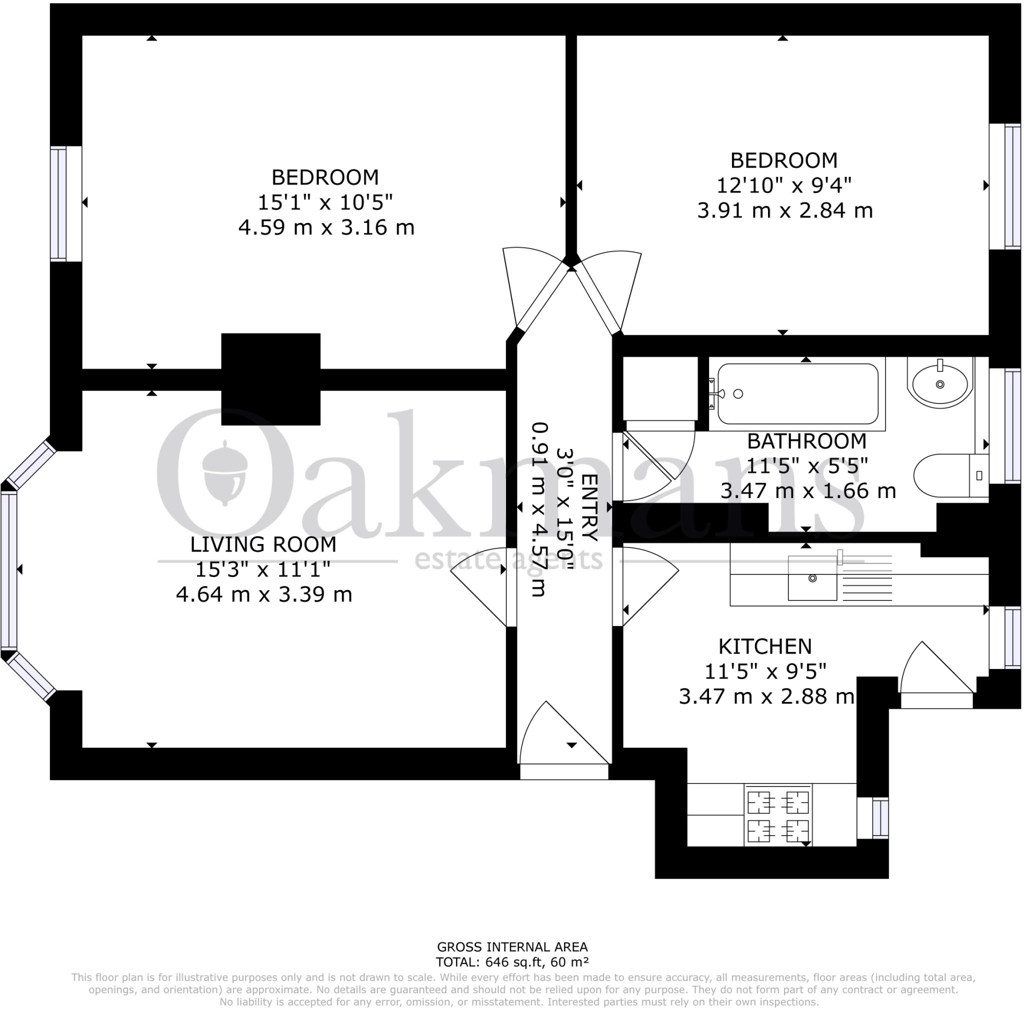 Bristol Road South, Birmingham, B31 floorplan