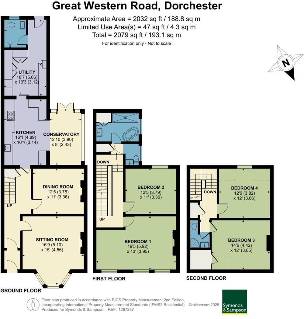 Great Western Road, Dorchester floorplan