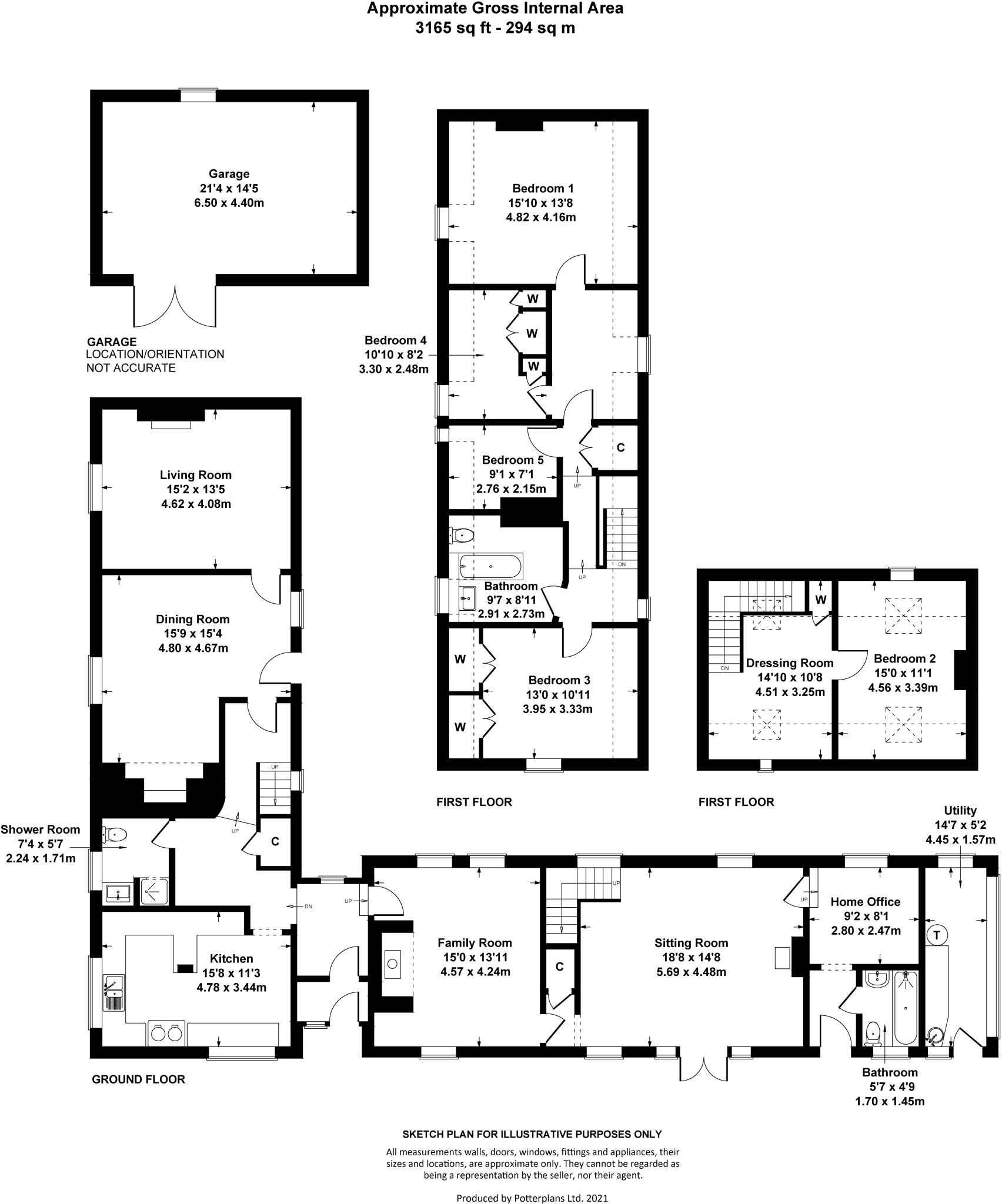 Longdon, Tewkesbury, GL20 floorplan