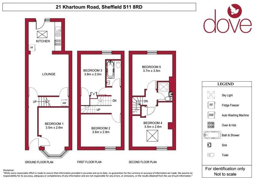 21 Khartoum Road, Ecclesall floorplan