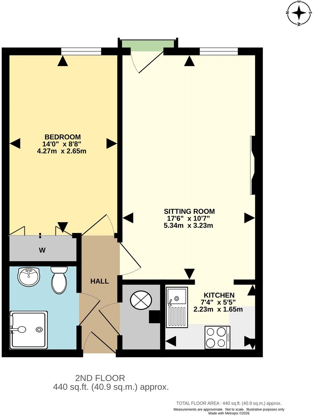 Roebuck Close, Bancroft Road, Reigate, Surrey, RH2 floorplan