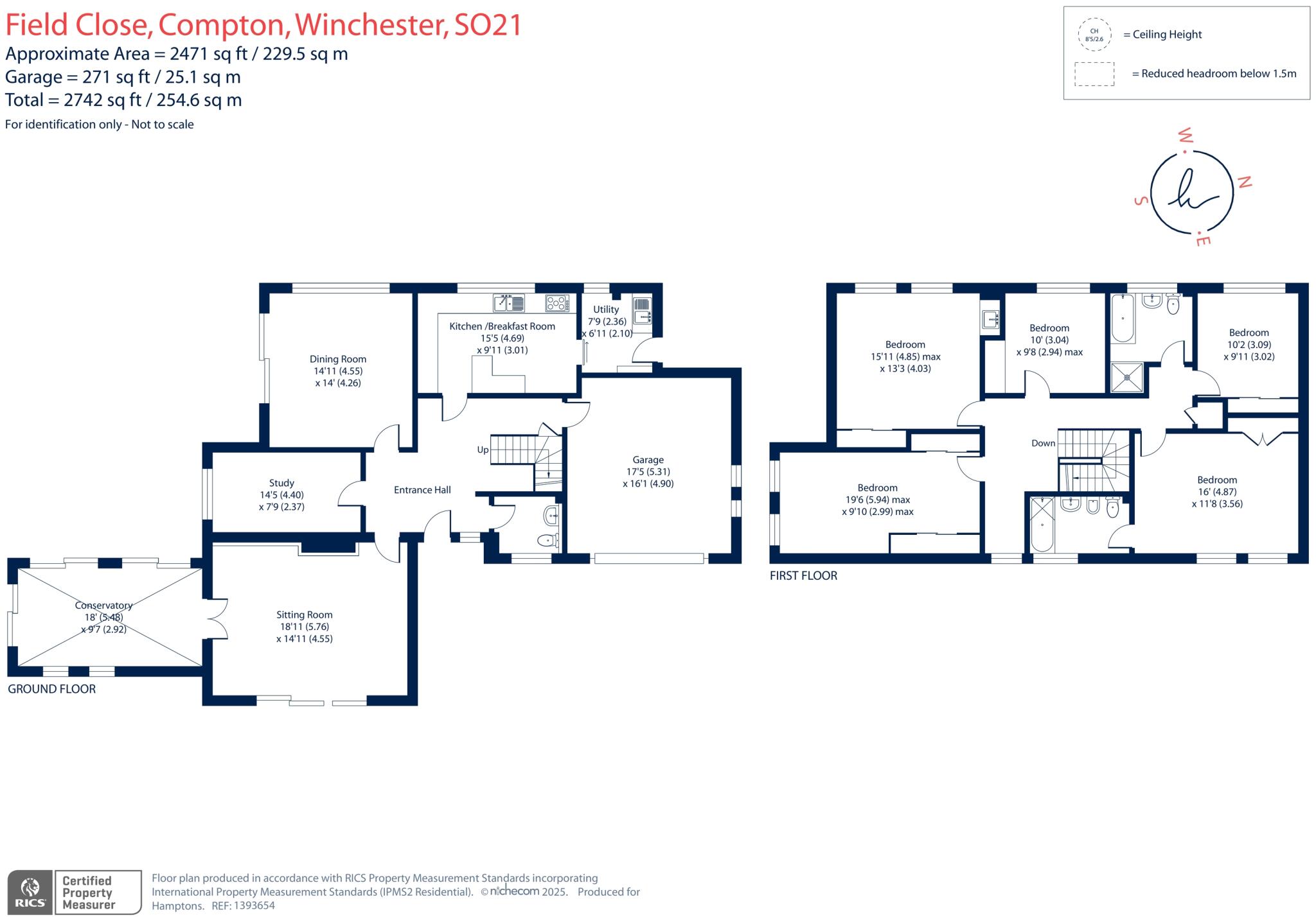 Field Close, Winchester, SO21 floorplan