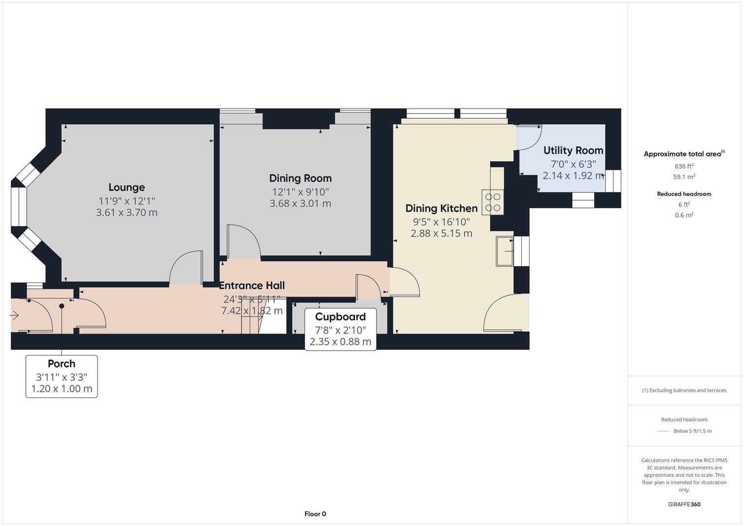 Duke Street, Buxton floorplan