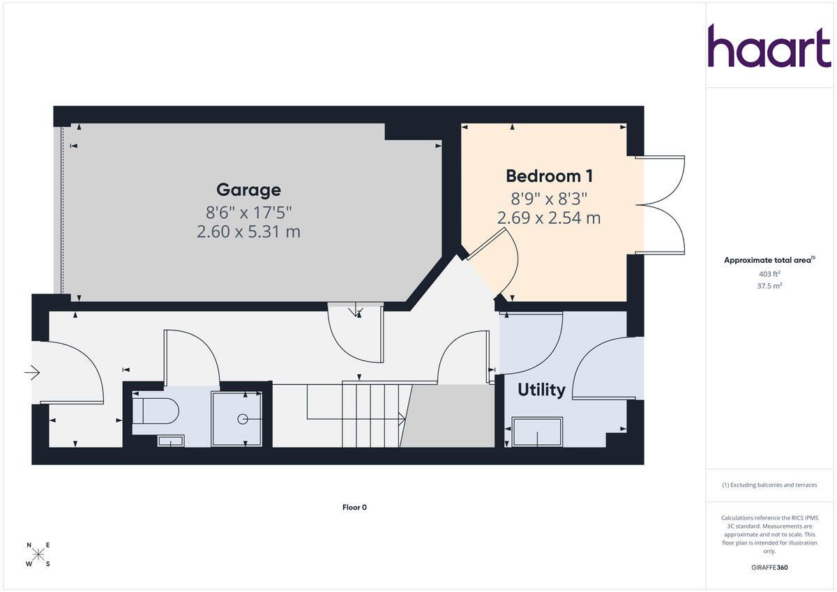 Alice Bell Close, Cambridge floorplan