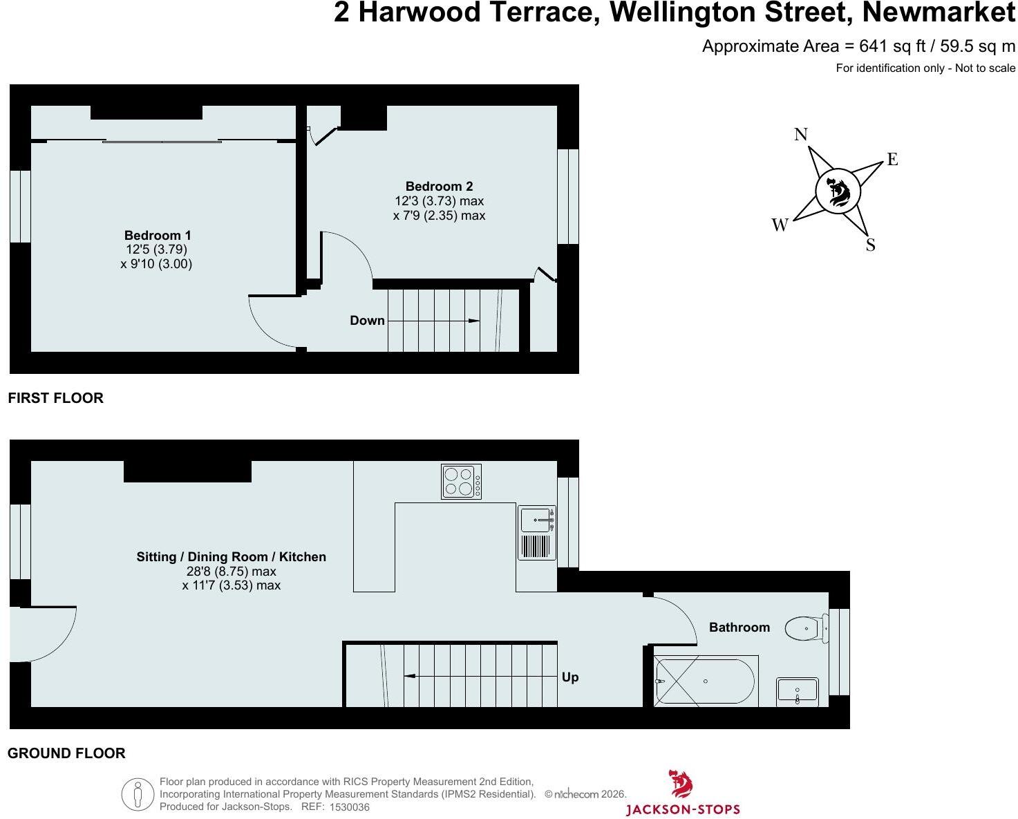 2, Harwood Terrace, Wellington Street, Newmarket, Suffolk, CB8 floorplan