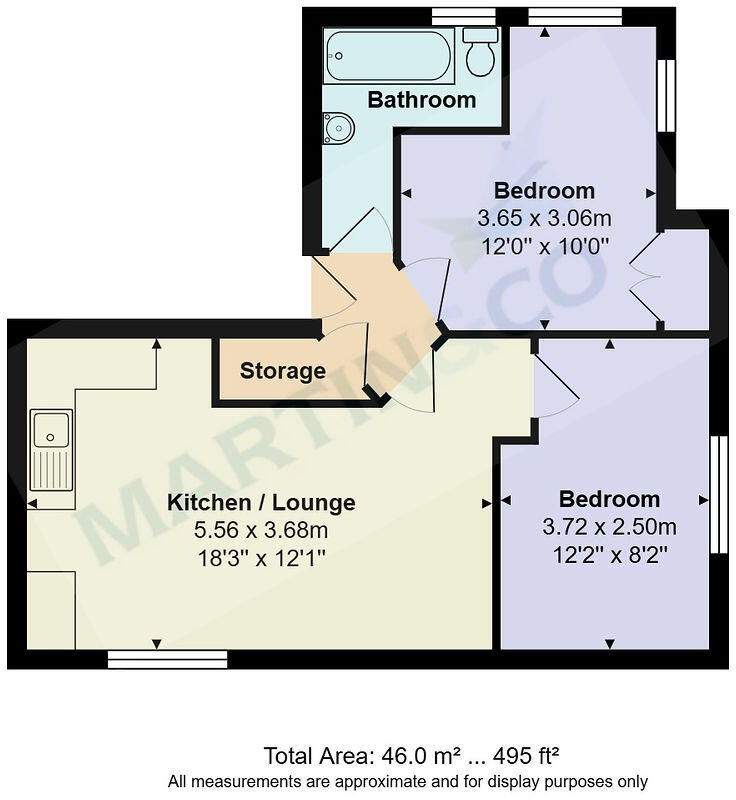 Campbell Road, Bournemouth floorplan