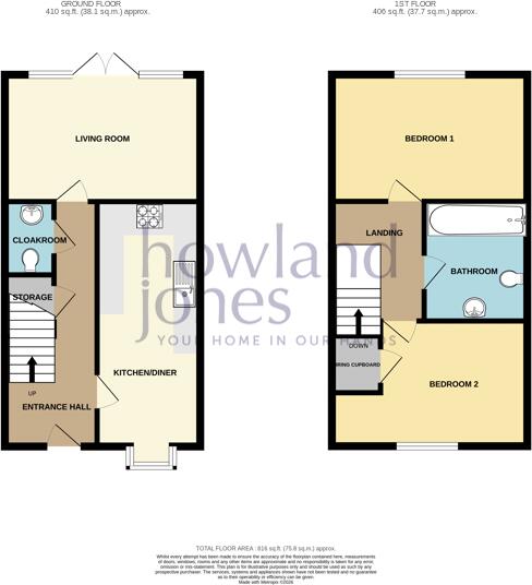 Meadow View, Atherstone floorplan