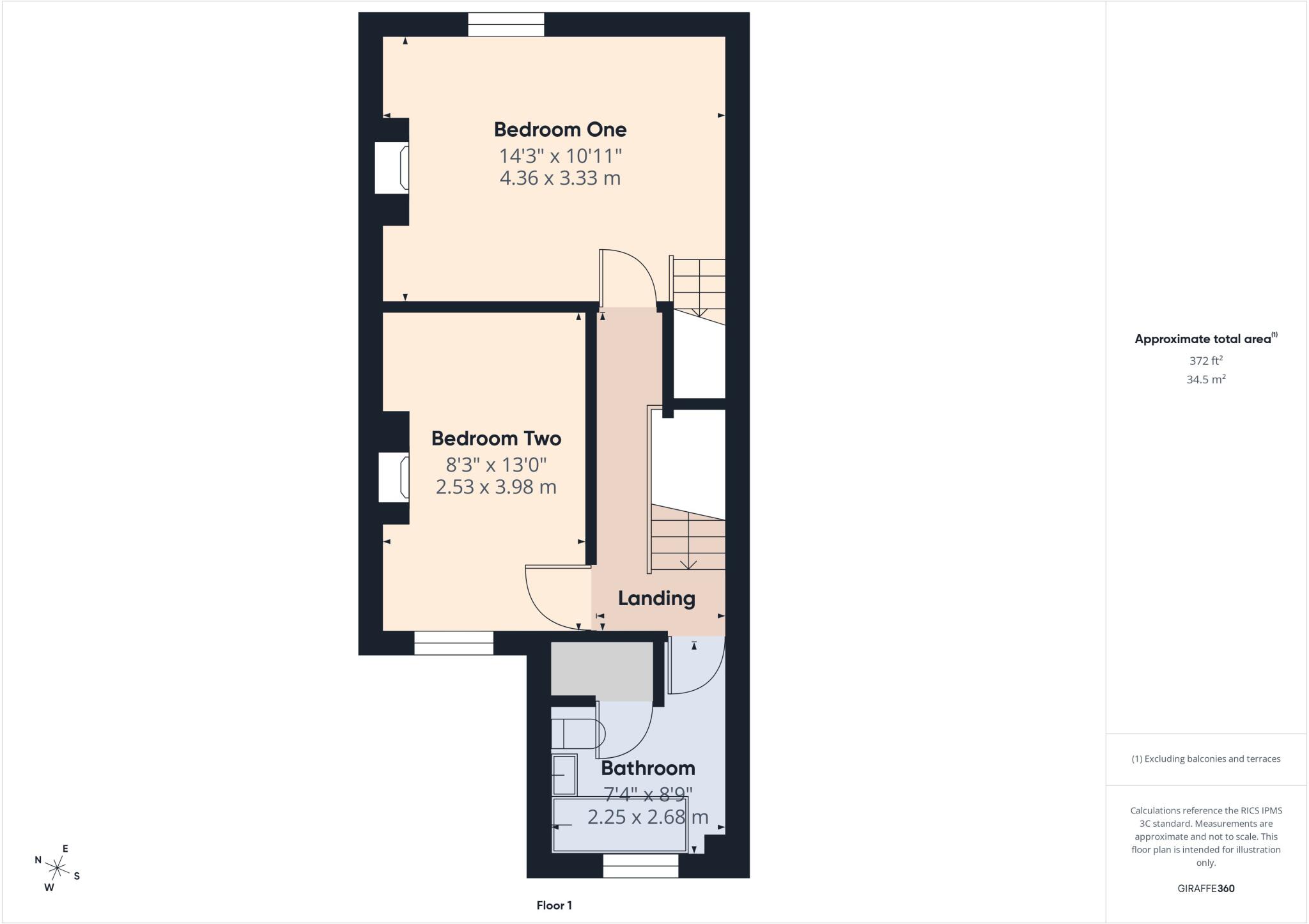 Hillside View, Peasedown St. John, Bath, Somerset, BA2 floorplan