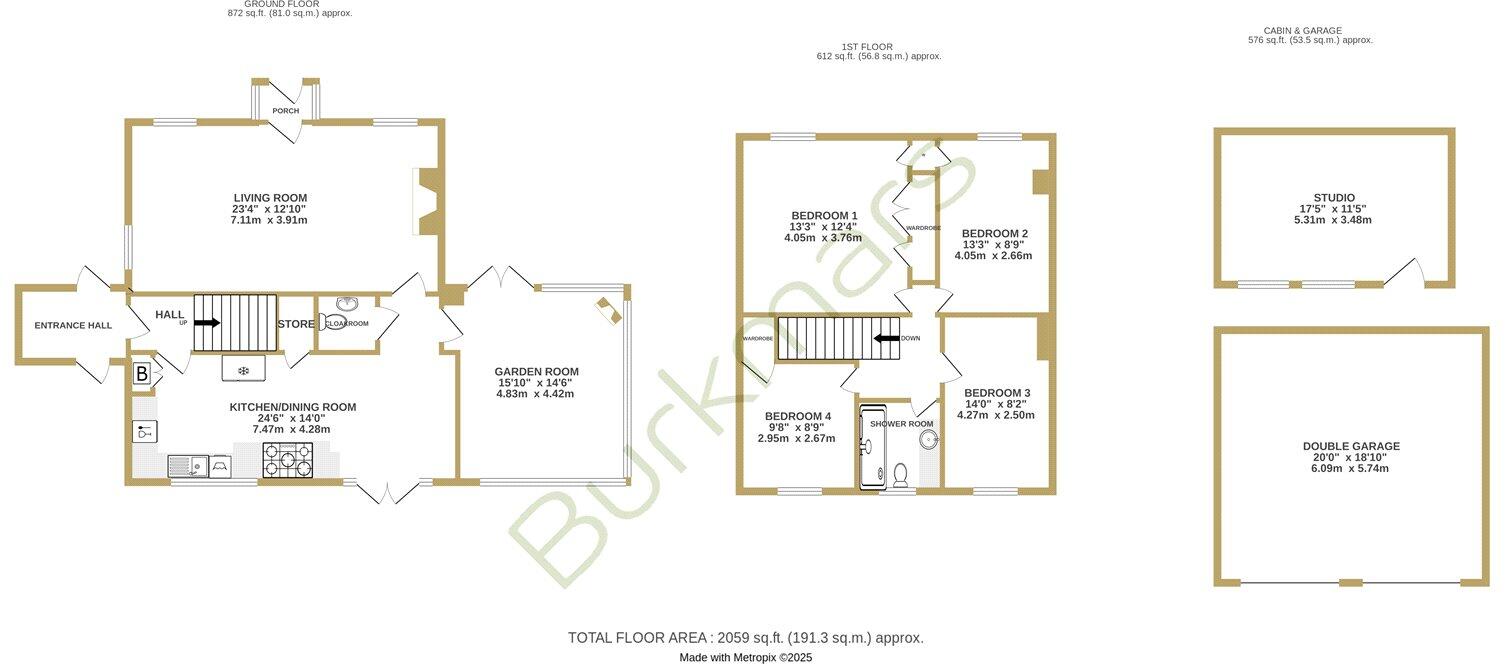 Everton Road, Hordle, Lymington, Hampshire, SO41 floorplan