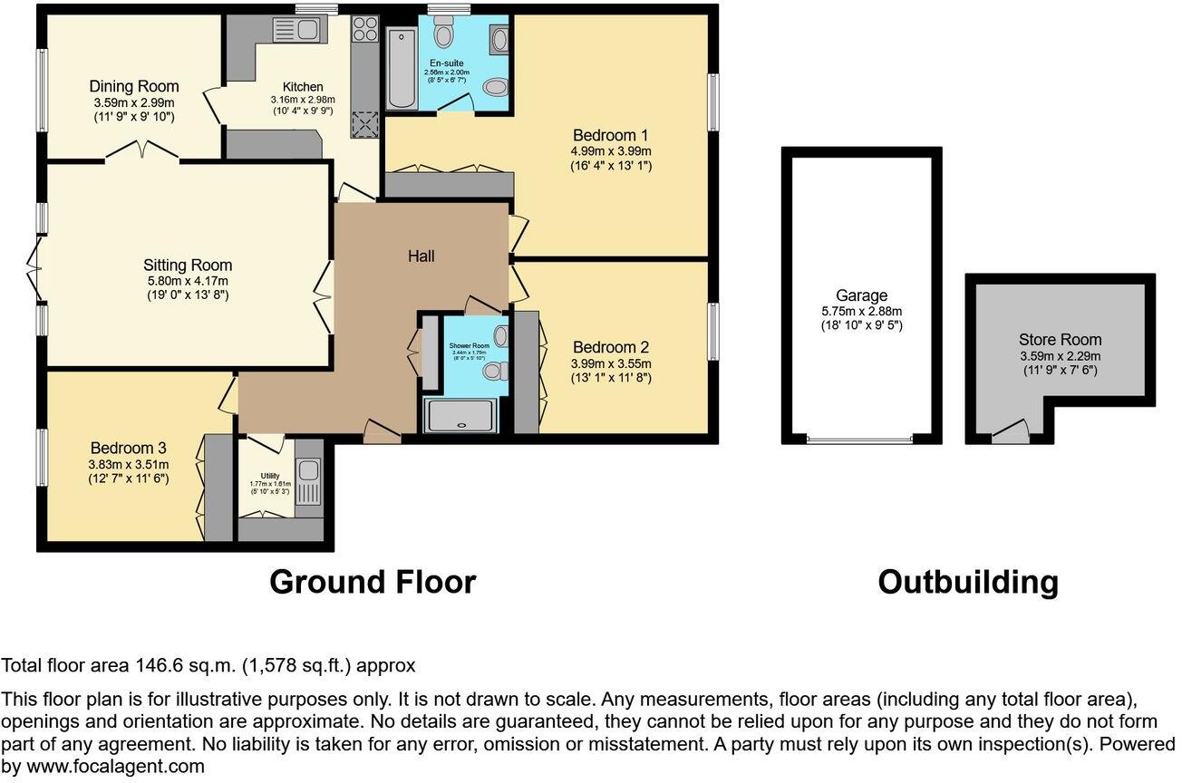 Chestnut Avenue, Chichester, PO19 floorplan
