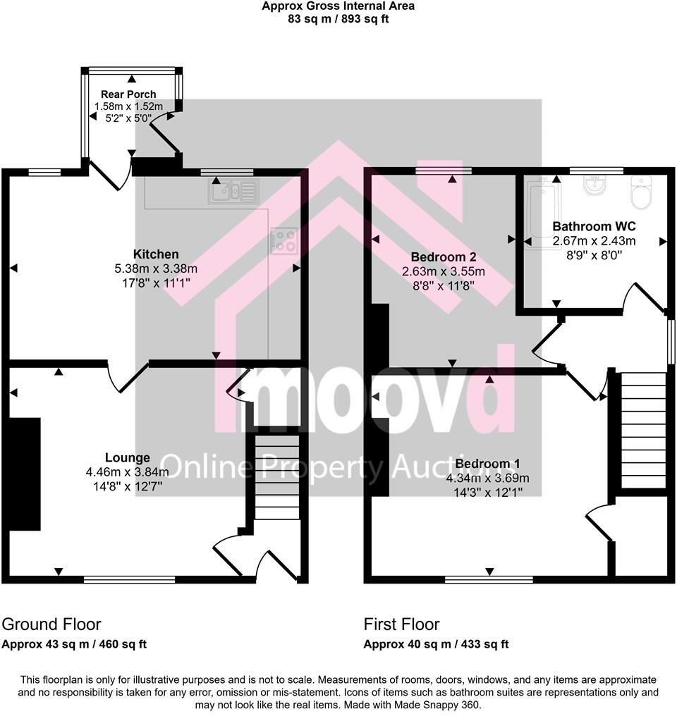 Ewehurst Crescent, Dipton, Stanley floorplan