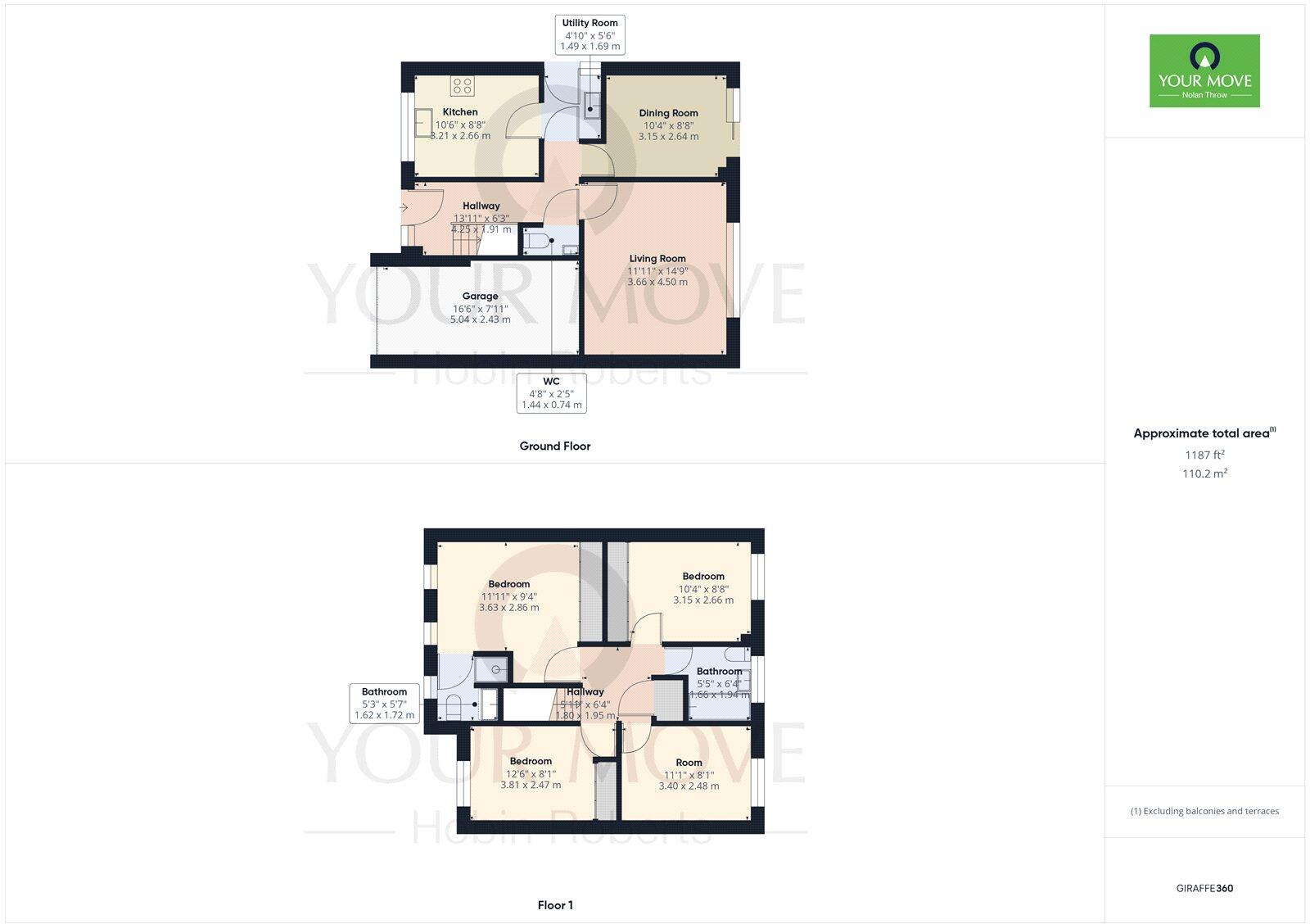 Valentine Way, Great Billing, Northampton, NN3 floorplan