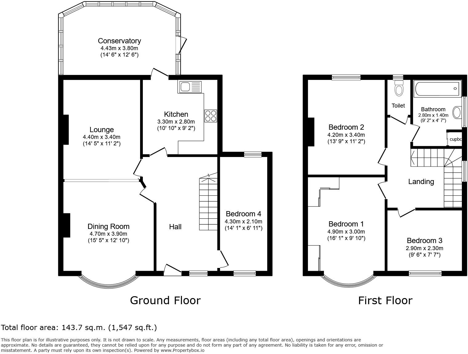 Leysdown Road, London, SE9 floorplan