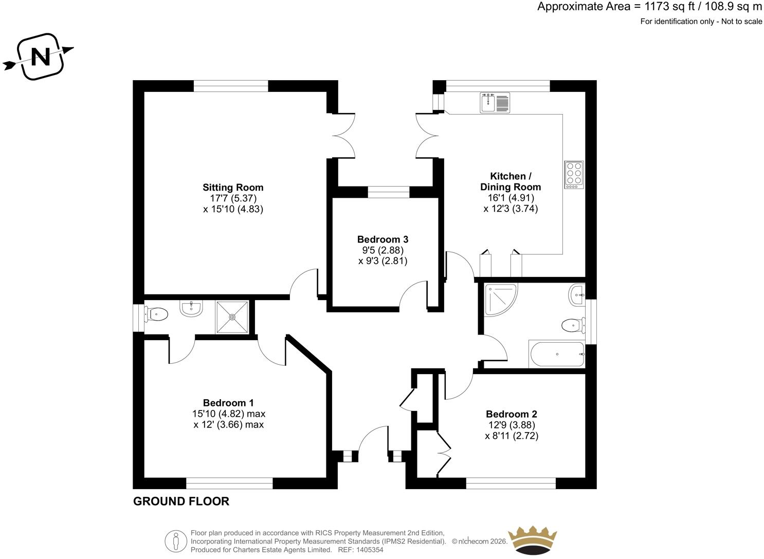 High Street, Shirrell Heath, Southampton, Hampshire, SO32 floorplan