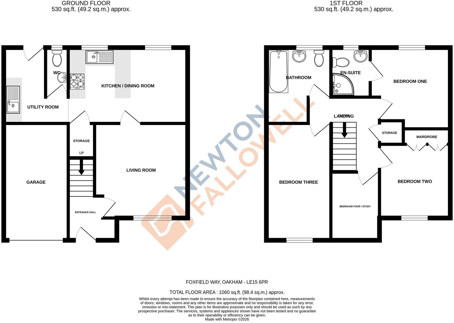 Foxfield Way, Oakham floorplan