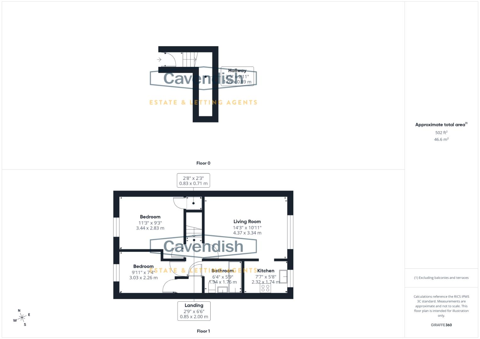 Nant View Court, Buckley floorplan