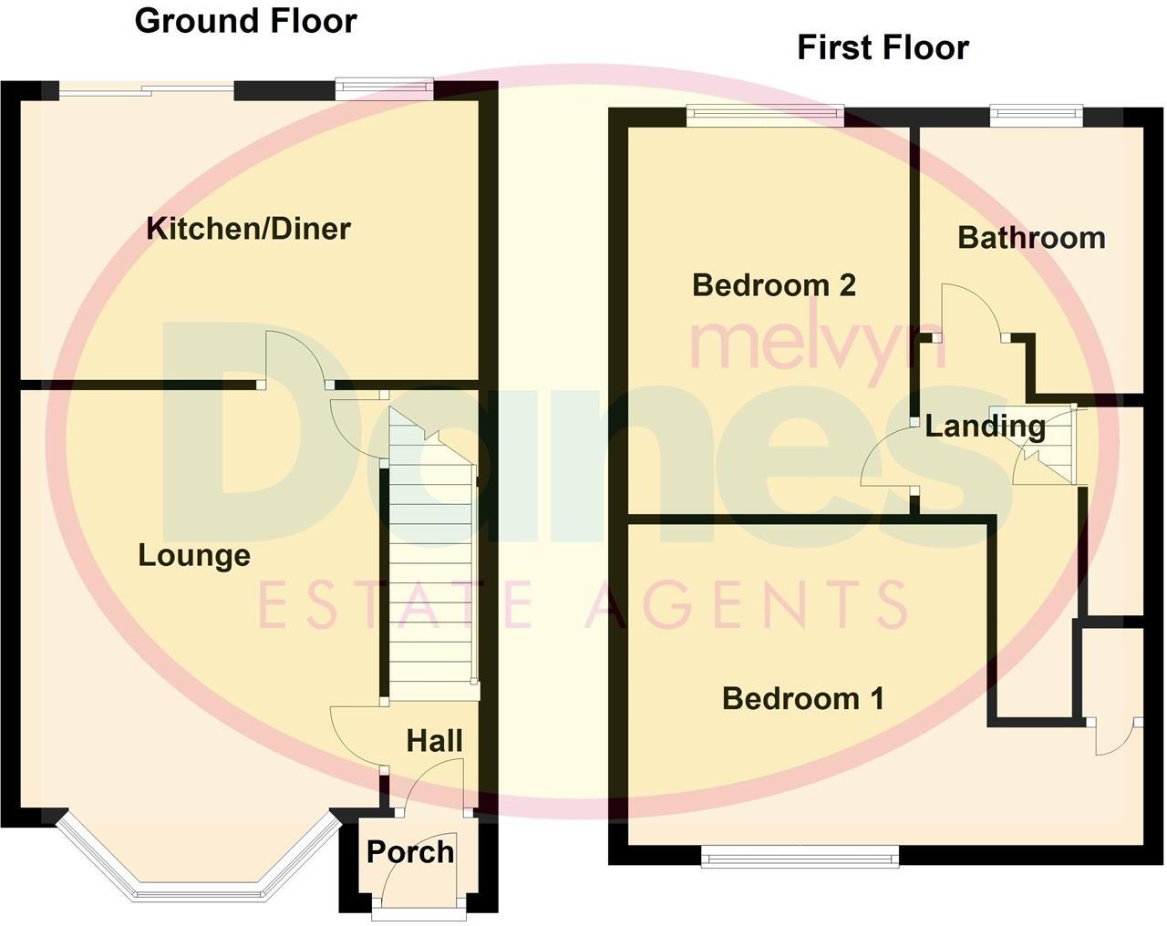 Moorside Road, Yardley Wood floorplan