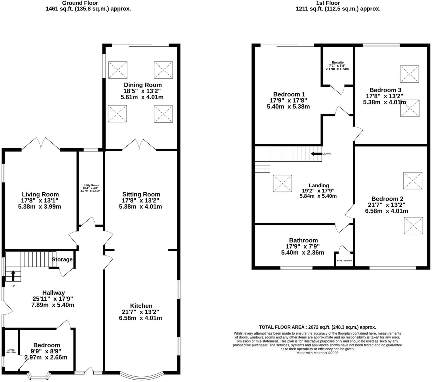 Park Road, Gatley, SK8 floorplan