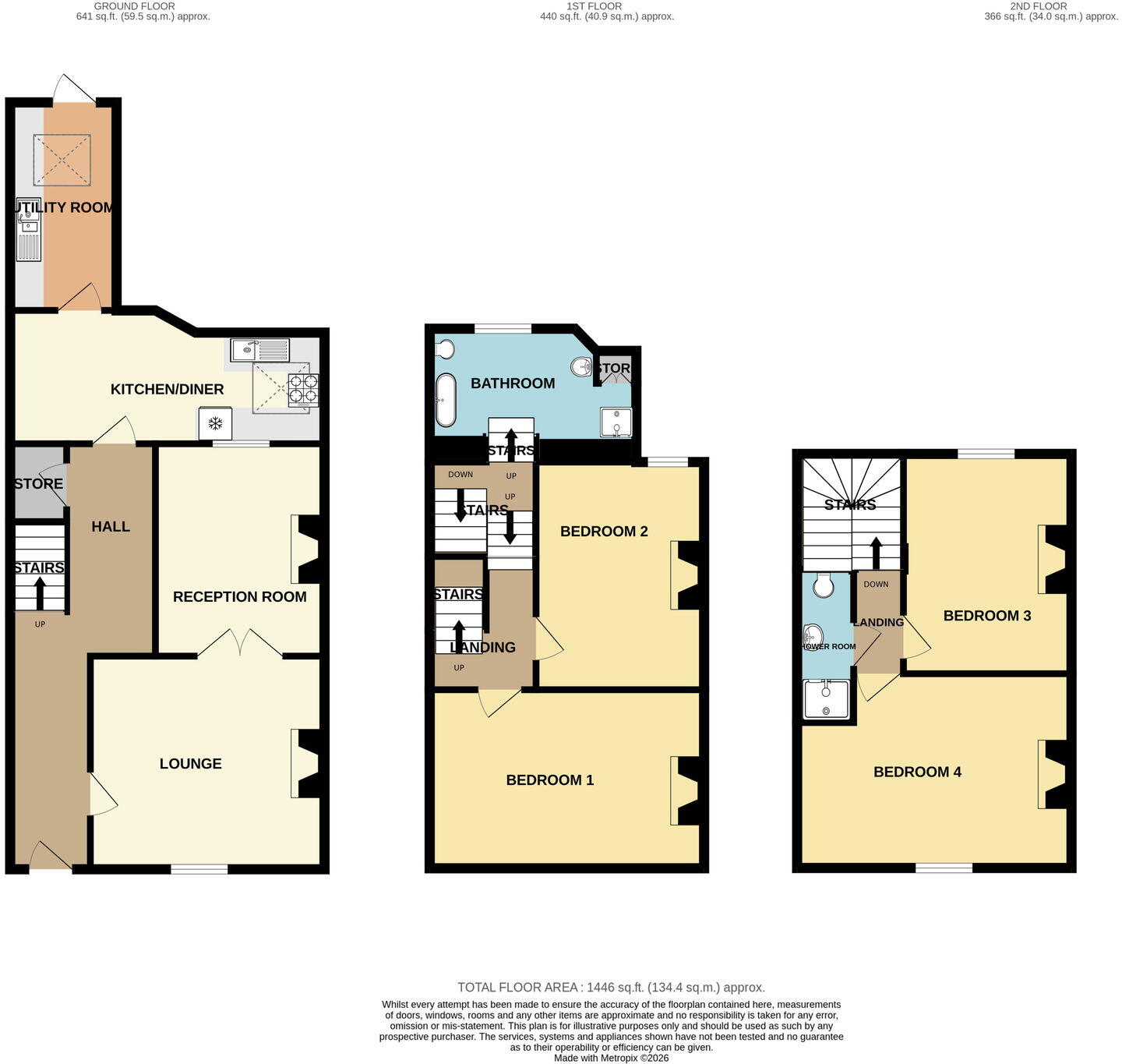 Corkickle, Whitehaven, CA28 8AA floorplan