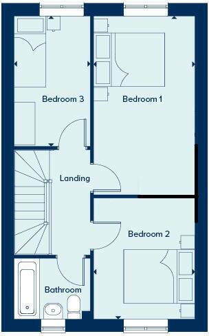 Walsingham Drive, Daventry, West Northamptonshire floorplan