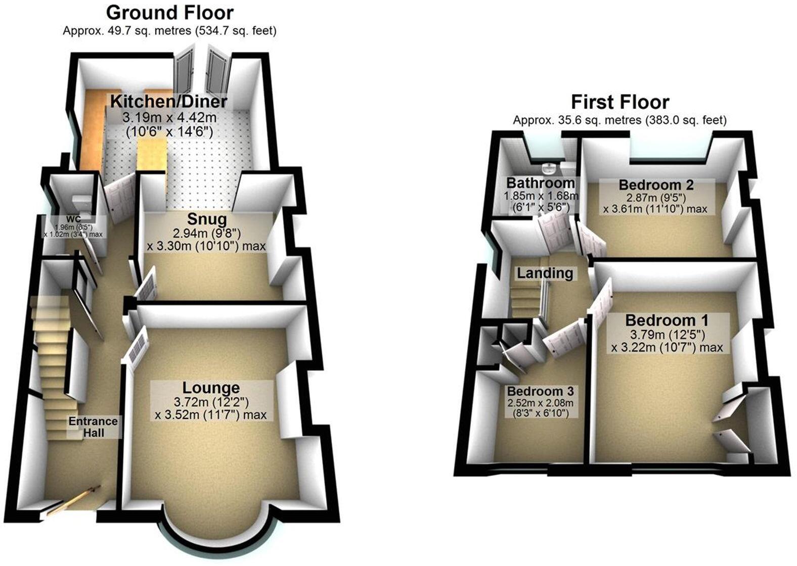 Brickhill Road, Wellingborough, NN8 floorplan