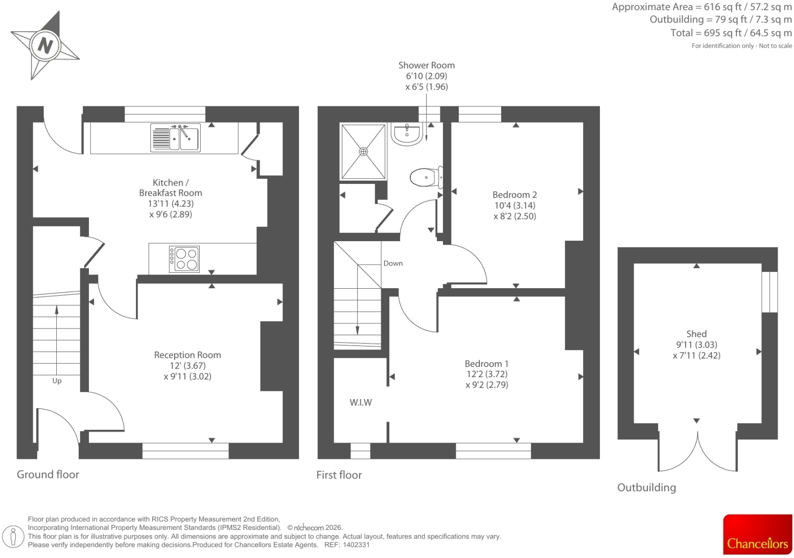 Clover Terrace, Bromyard floorplan