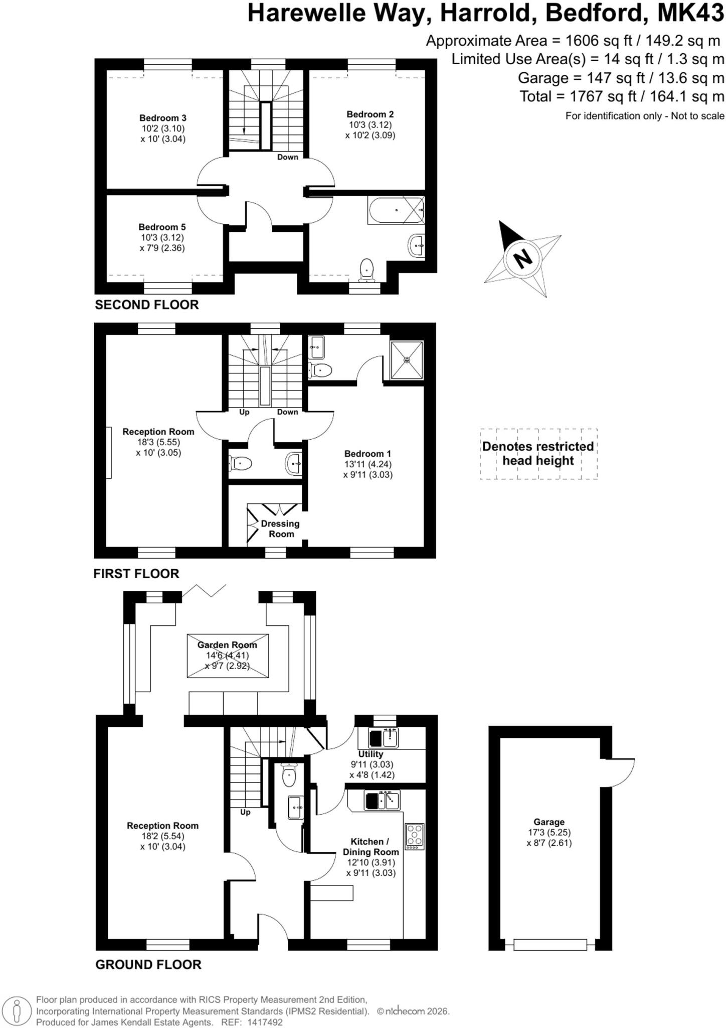 Harewelle Way, Harrold, MK43 floorplan