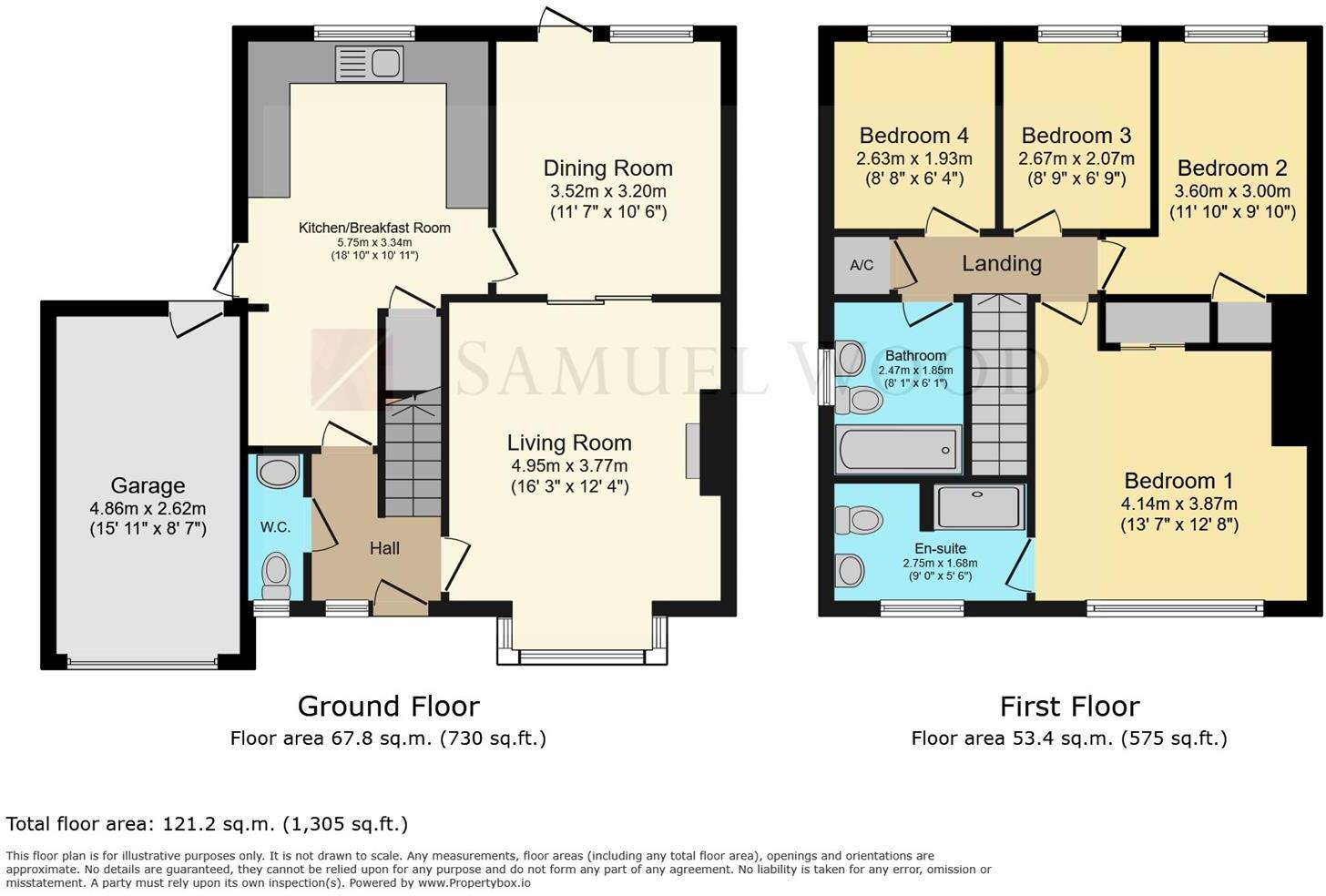 Ashley Walk, Orleton, Ludlow floorplan