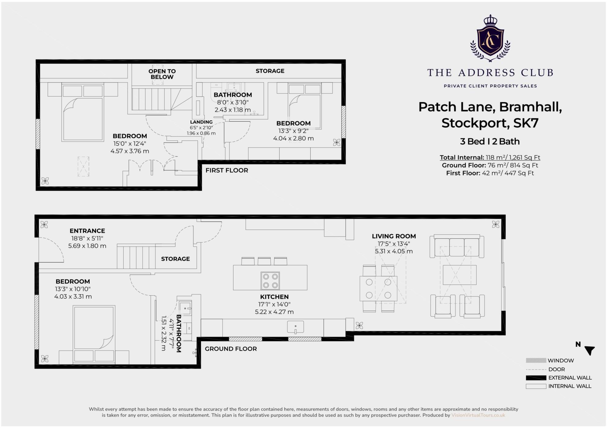 Patch Lane, Bramhall floorplan