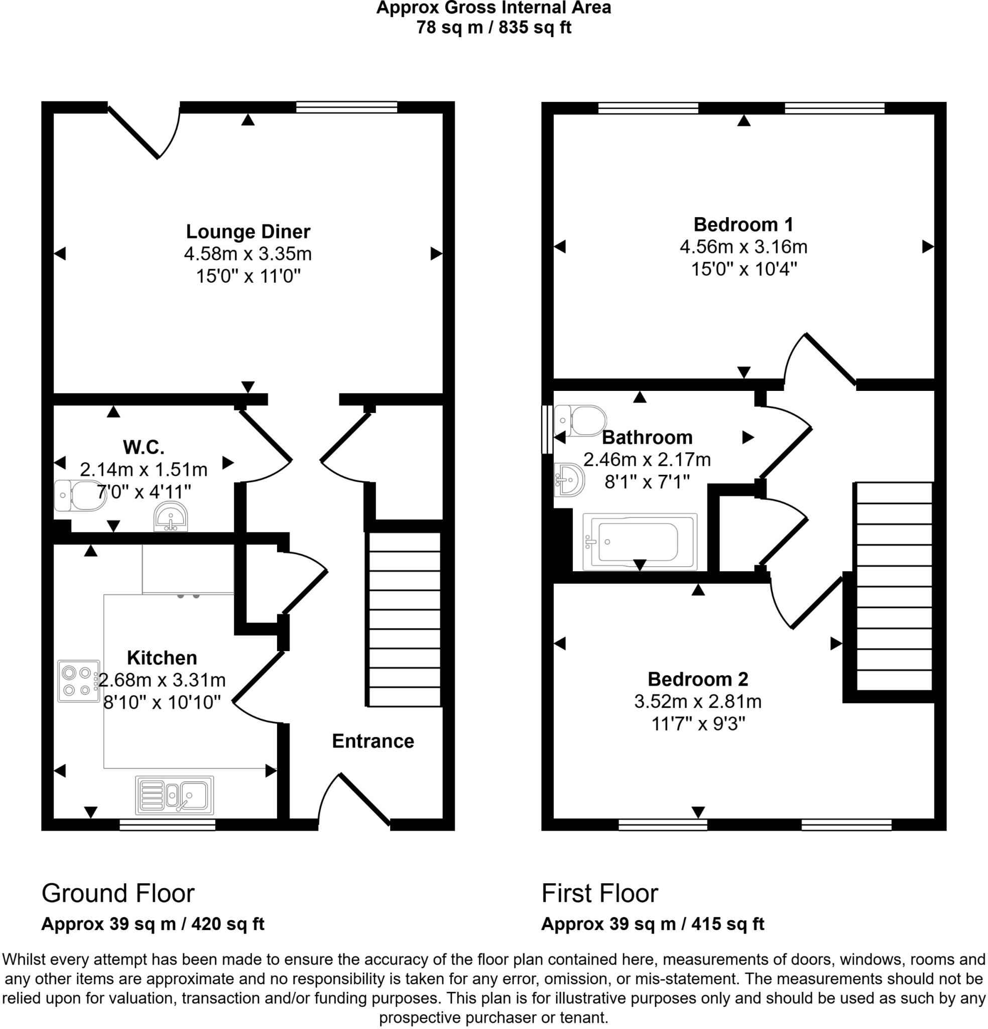 Firecrest Avenue, Hellingly, East Sussex, BN27 1GN floorplan