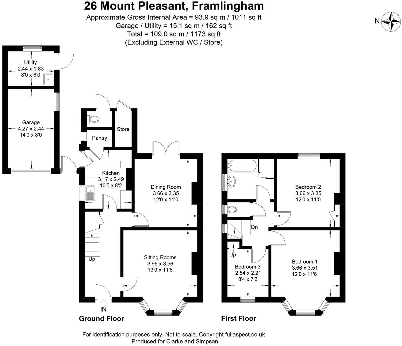 Mount Pleasant, Framlingham, Suffolk floorplan