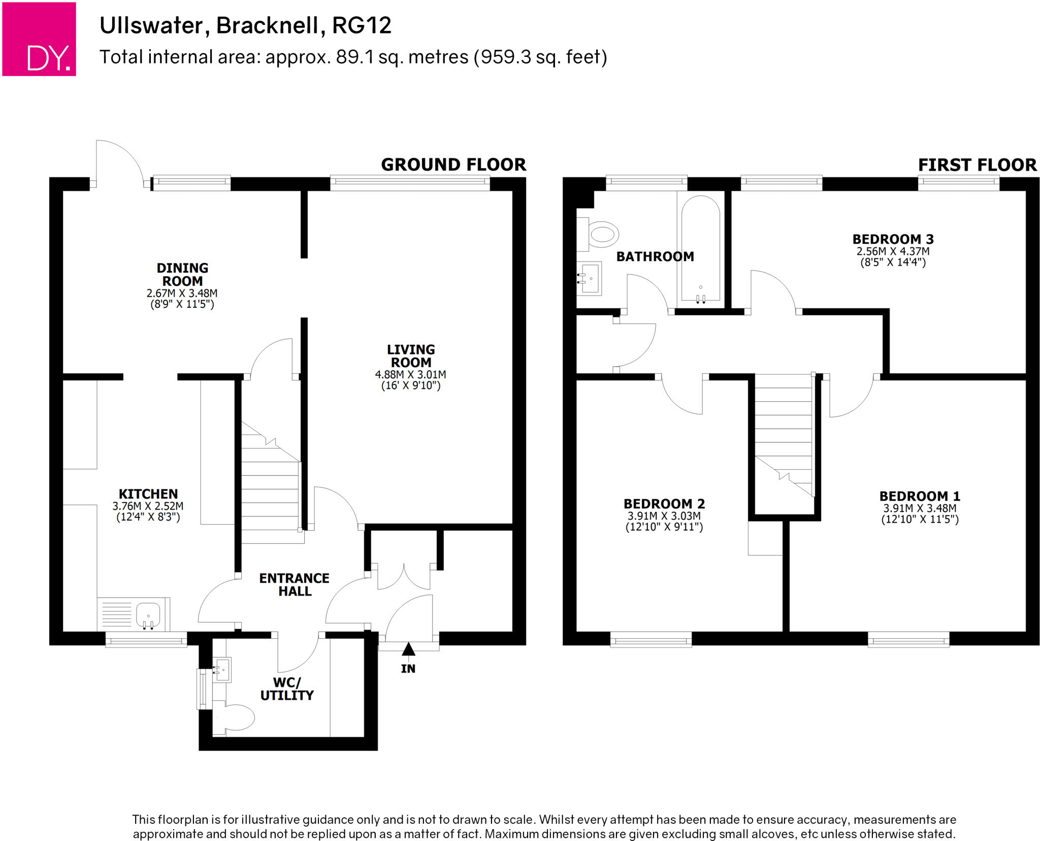 Ullswater, Bracknell, Berkshire, RG12 floorplan
