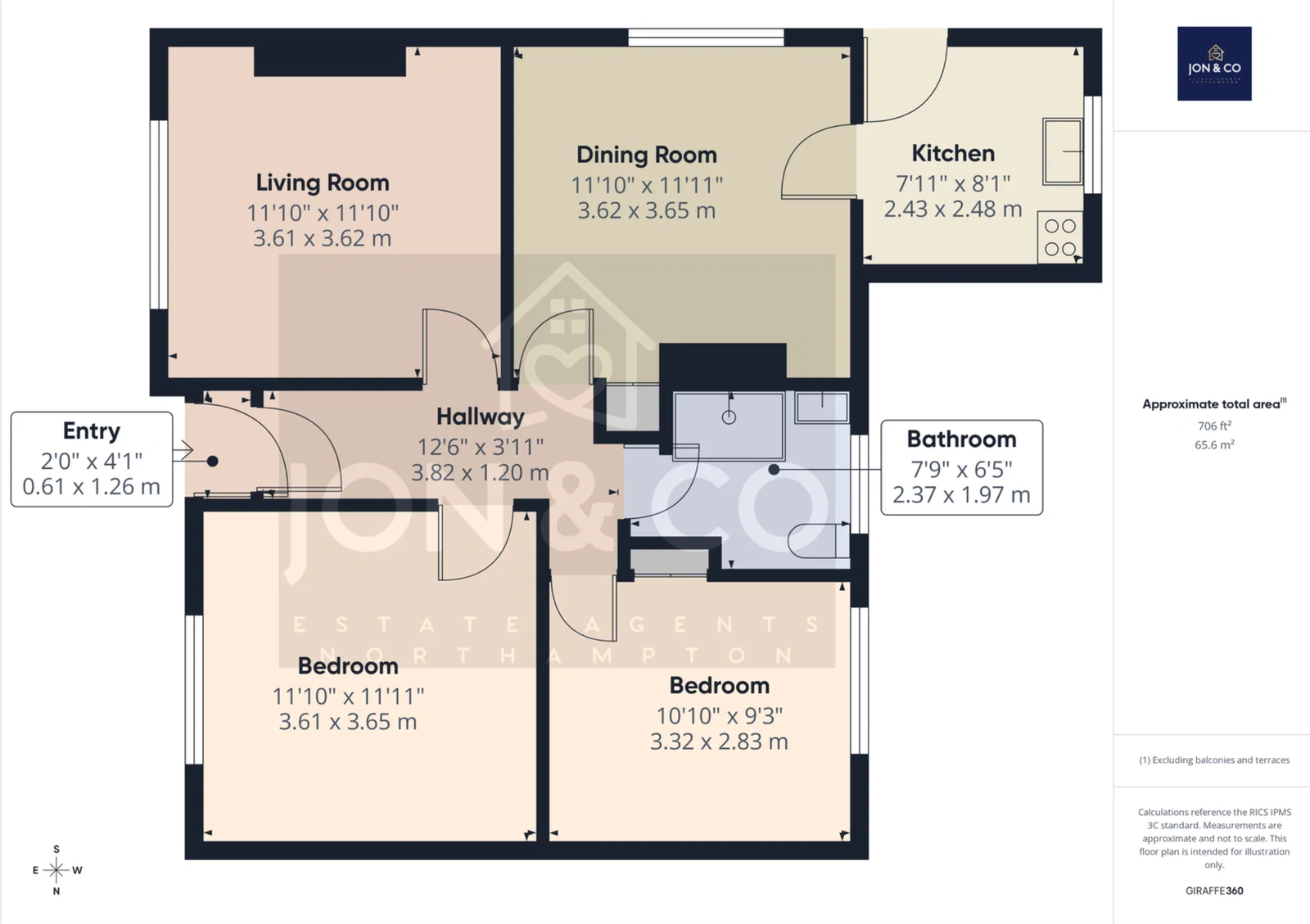 Ashley Lane | Moulton | NN3 floorplan