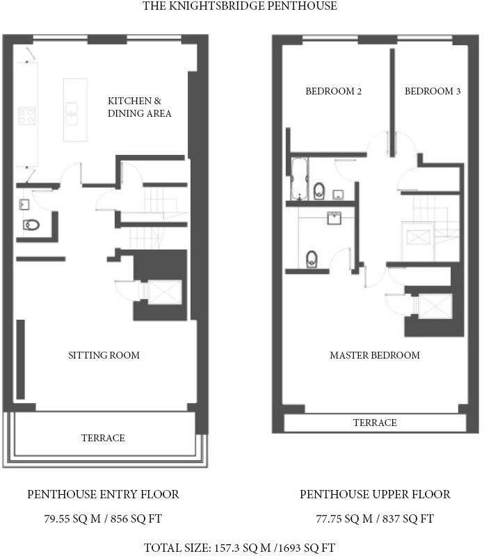 THE CAPITAL APARTMENTS, BASIL STREET, London, SW3 floorplan