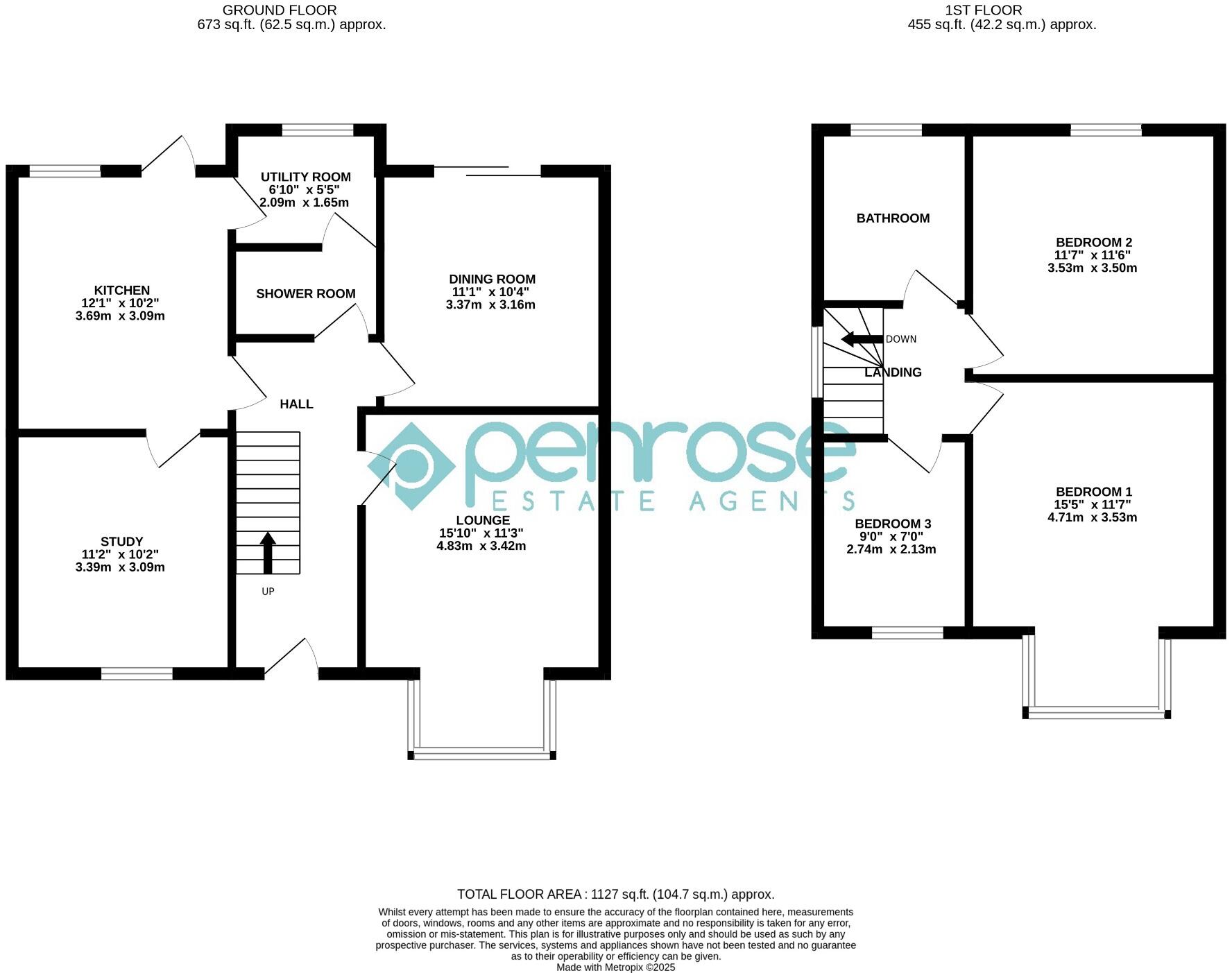 Swifts Green Road, Luton, Bedfordshire, LU2 8BW floorplan