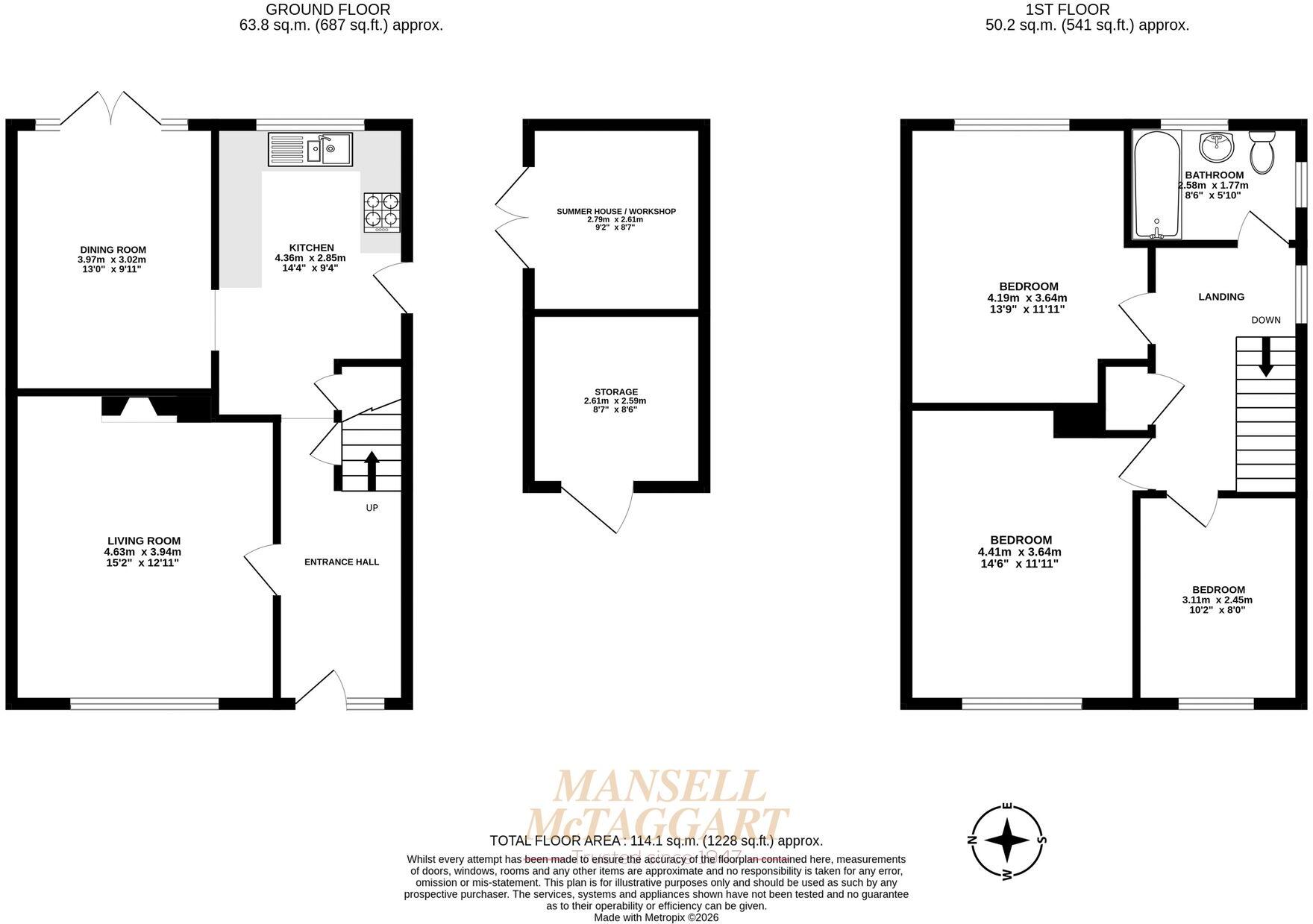 Bridgelands, Copthorne, RH10 floorplan