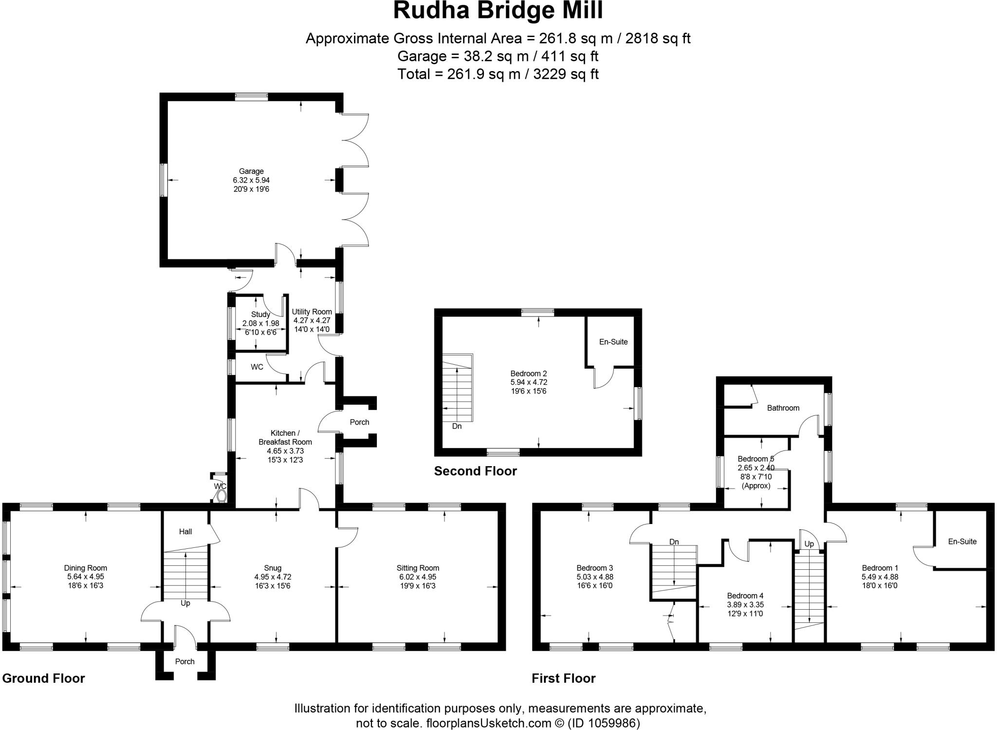 Littleham, Bideford, Devon, EX39 floorplan