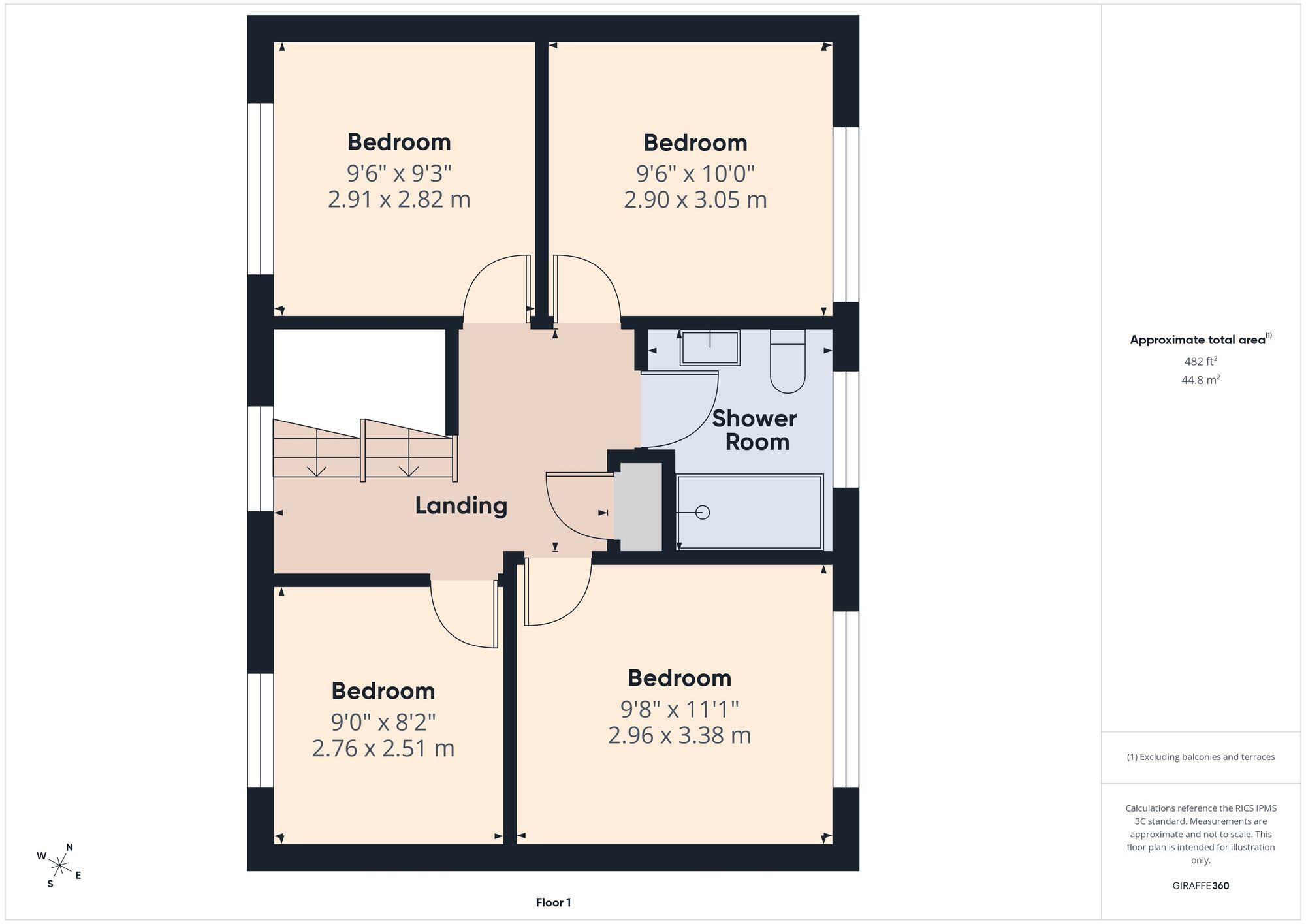 Brampton Close, Corringham, SS17 floorplan