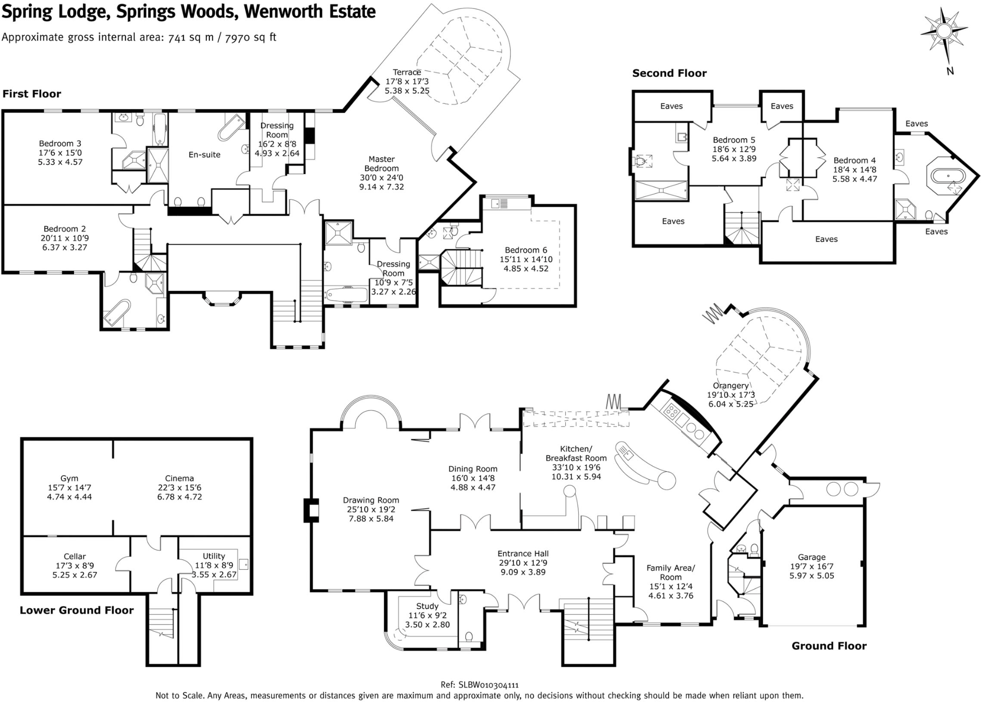 Spring Woods, Wentworth, Virginia Water floorplan